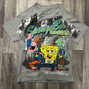 SpongeBob SquarePants Gray T-Shirt